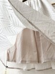画像9: le ciel a tempsdoux／刺繍レース2wayスカート・黒 (9)