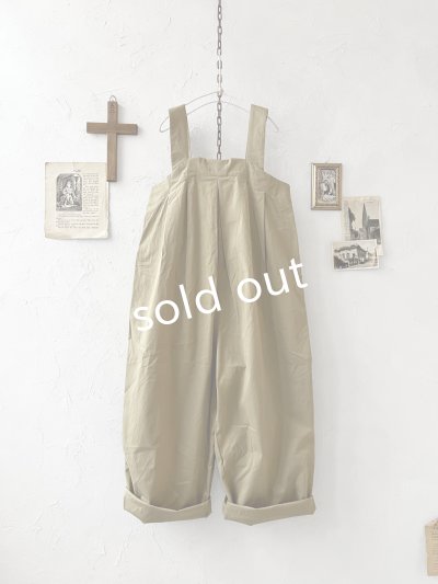 画像9: le ciel de demain／ツイルサロペット・ベージュ