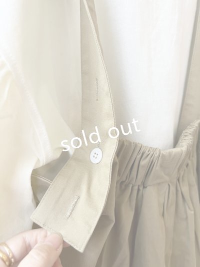 画像8: le ciel de demain／ツイルサロペット・ベージュ