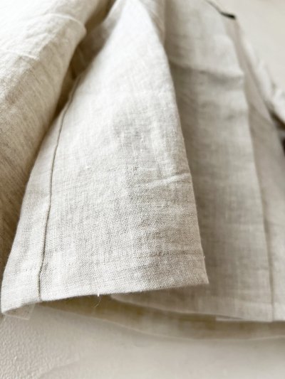 画像6: le ciel de demain／リネンパイピングブラウス・生成り