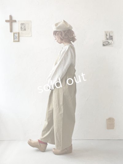 画像15: le ciel de demain／ツイルサロペット・ベージュ