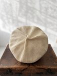 画像4: sleep slope/ベルギーリネンのホイップベレー・ベージュ (4)