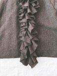 画像8: Reliure／FRILL VEST・moca tweed (8)