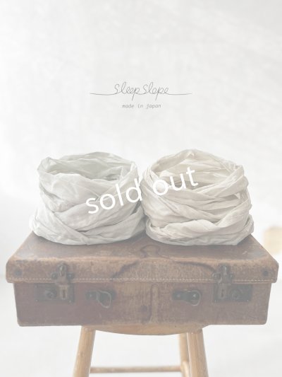画像1: sleep slope/コットンローンのスヌード