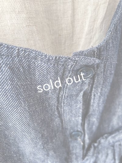 画像10: ubasoku/0021 2wayポケットジャンパースカート・インディゴ