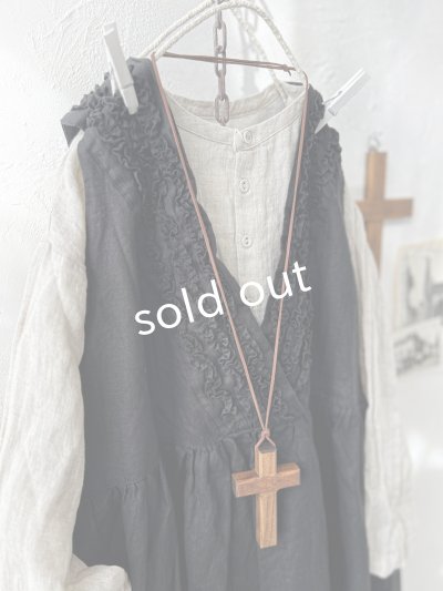 画像3: ubasoku/0031 2wayフリルジャンパースカート・黒