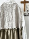 画像10: MARCHE' DE SOEUR／ベストワンピース・生成り×オリーブベージュ (10)