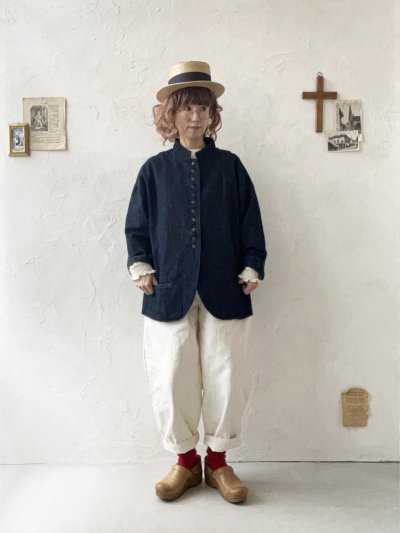 画像9: seasew.／505 ハンドワッシャーコクーンパンツ・キナリ