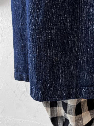 画像7: ubasoku/0116 ノースリーブワンピース・インディゴ