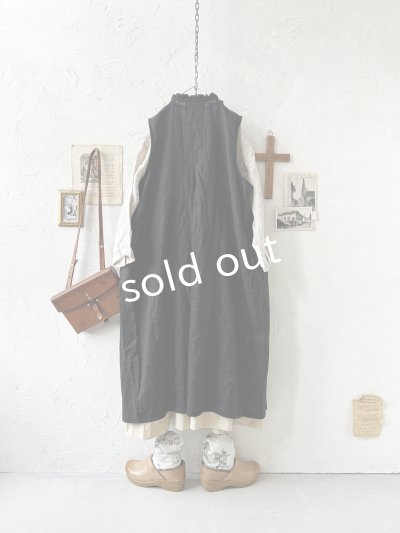 画像5: ubasoku/0114  ノースリーブワンピース・黒