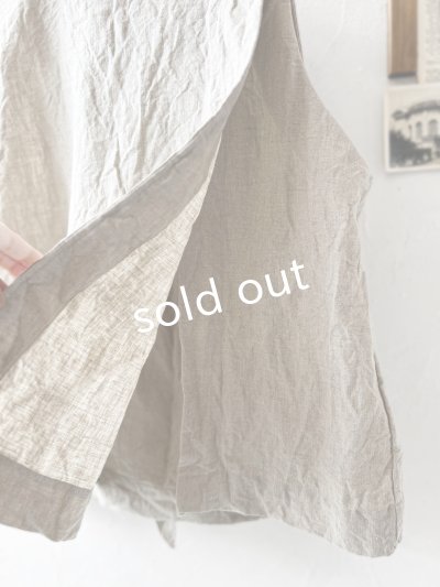 画像13: Reliure／FRILL VEST・kinari linen