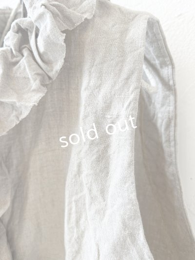 画像8: Reliure／FRILL VEST・kinari linen