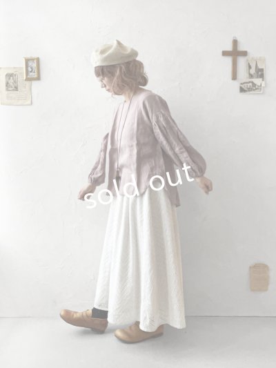 画像9: nous rendent heureux／バルーン袖ブラウス・ライトグレー