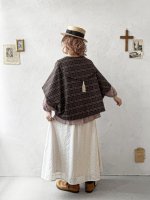 画像17: MARCHE' DE SOEUR／セーラー襟のタッセルちびジャケット・レッドブラウンチェック (17)