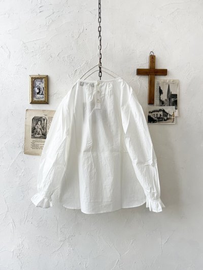 画像7: nous rendent heureux／シャーリングパフ袖ブラウス・オフ