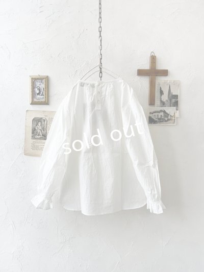 画像7: nous rendent heureux／シャーリングパフ袖ブラウス・オフ