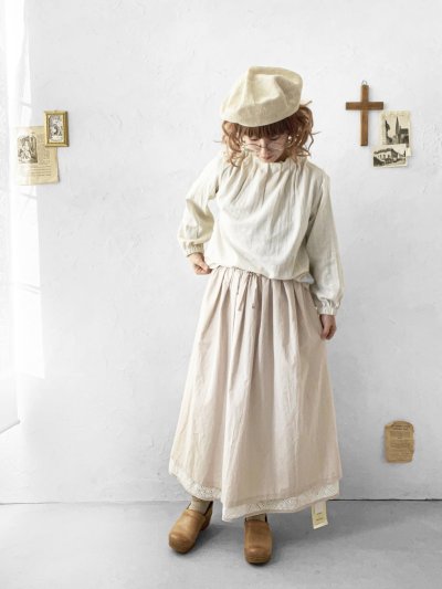 画像11: nous rendent heureux／タックネックブラウス・エクリュ