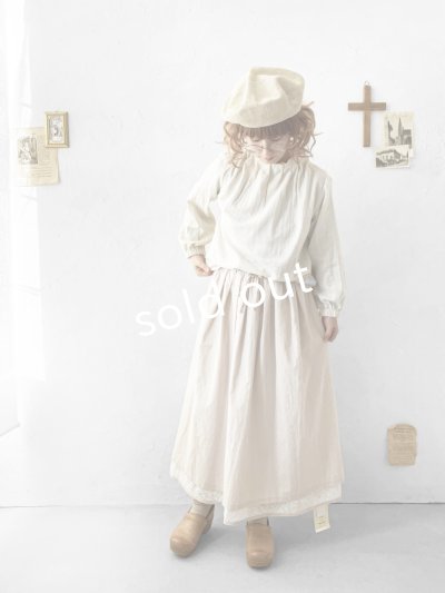 画像11: nous rendent heureux／タックネックブラウス・エクリュ