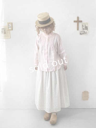 画像11: nous rendent heureux／フリル襟ピンタックブラウス・オフ