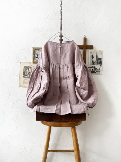 画像5: nous rendent heureux／バルーン袖ブラウス・モーヴピンク