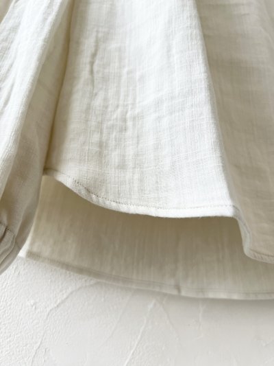 画像6: nous rendent heureux／タックネックブラウス・エクリュ