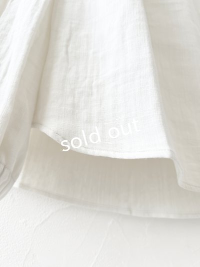 画像6: nous rendent heureux／タックネックブラウス・エクリュ