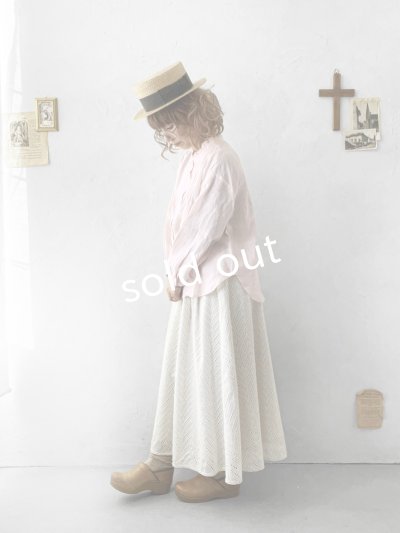 画像10: nous rendent heureux／フリル襟ピンタックブラウス・ペールピンク