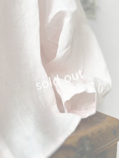 画像6: nous rendent heureux／フリル襟ピンタックブラウス・ペールピンク