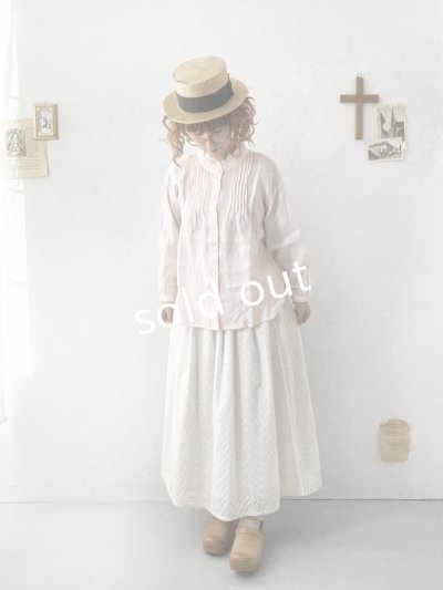 画像9: nous rendent heureux／フリル襟ピンタックブラウス・ペールピンク