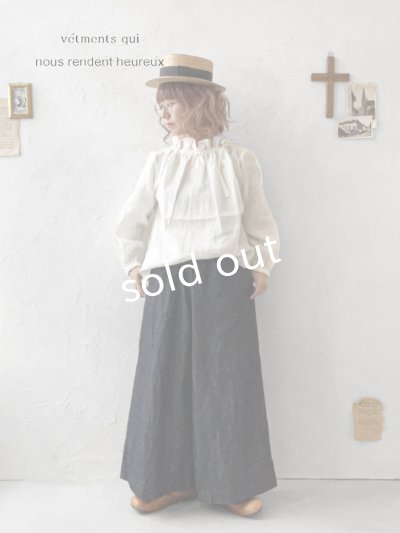 画像8: nous rendent heureux／りぼんフリル襟ブラウス・モーヴピンク