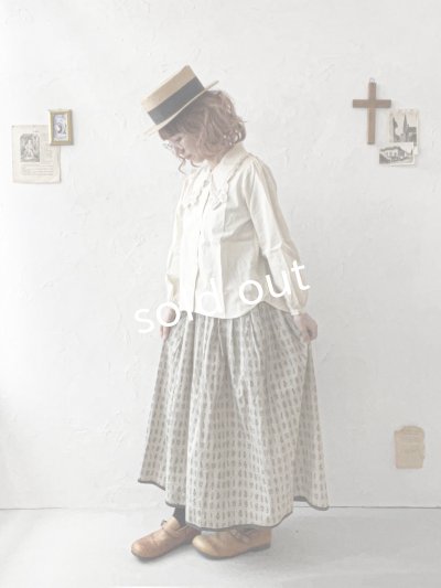 画像9: nous rendent heureux／バテンレース襟ブラウス・ライトベージュ