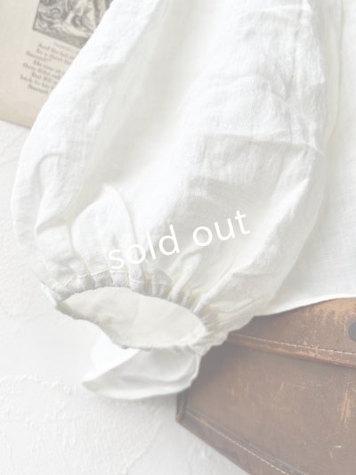 画像12: nous rendent heureux／バルーン袖ブラウス・ライトグレー
