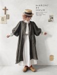 画像16: MARCHE' DE SOEUR／ホイップガーゼワンピース・チャコール (16)