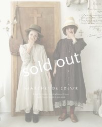 MARCHE' DE SOEUR／ホイップガーゼワンピース・チャコール