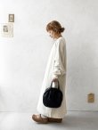 画像14: Diu／本革２wayバッグ・ブラック (14)