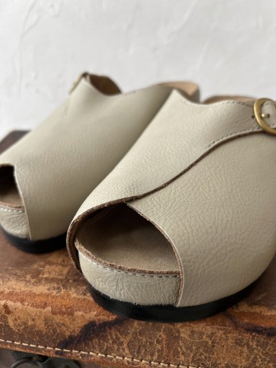 画像7: Diu／オープントゥサンダル・ライトグレー［M］