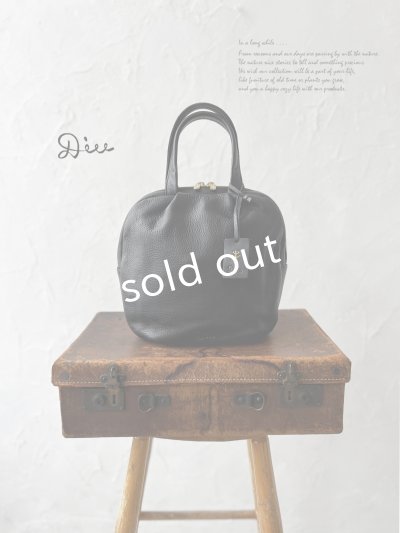 画像1: Diu／本革２wayバッグ・ブラック