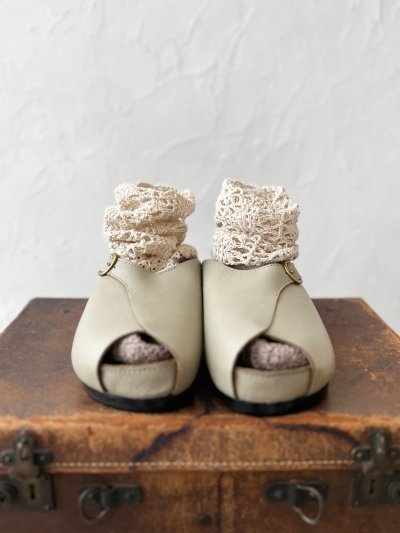 画像3: Diu／オープントゥサンダル・ライトグレー［M］