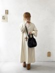 画像13: Diu／本革２wayバッグ・ブラック (13)