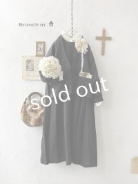 Branch m'／ウエストリボンジャケット・黒