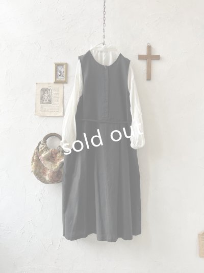 画像6: Branch m'／2wayウエストリボンワンピース・黒