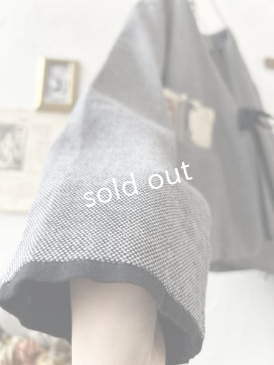 画像4: Branch m'／ウエストリボンジャケット・グレー