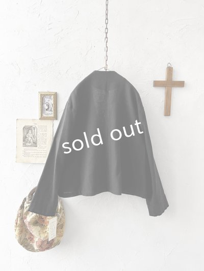 画像6: Branch m'／ウエストリボンジャケット・黒