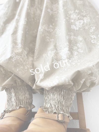 画像5: MARCHE' DE SOEUR／ピエロパンツ・ベージュローズ