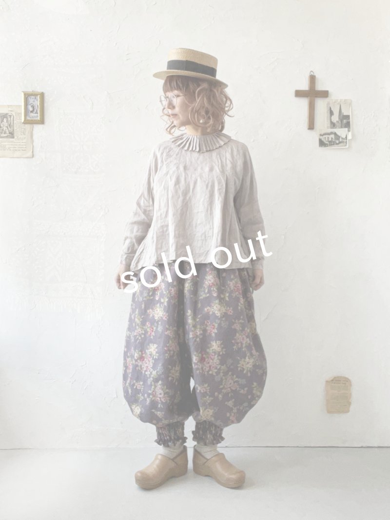 画像11: MARCHE' DE SOEUR／ピエロパンツ・アッシュパープルローズ (11)