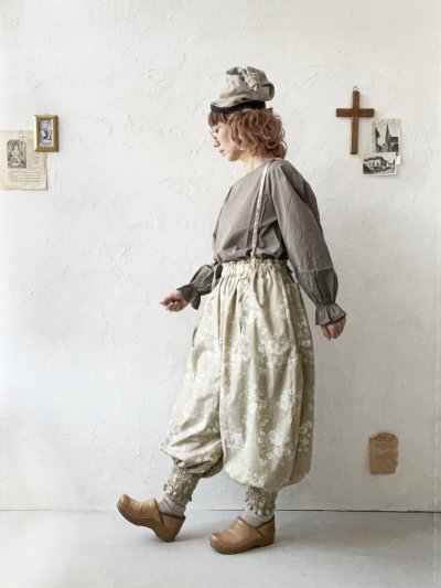 画像12: MARCHE' DE SOEUR／ピエロパンツ・ベージュローズ