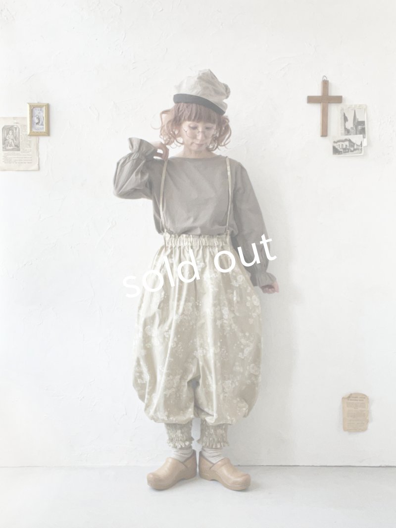 画像10: MARCHE' DE SOEUR／ピエロパンツ・ベージュローズ (10)