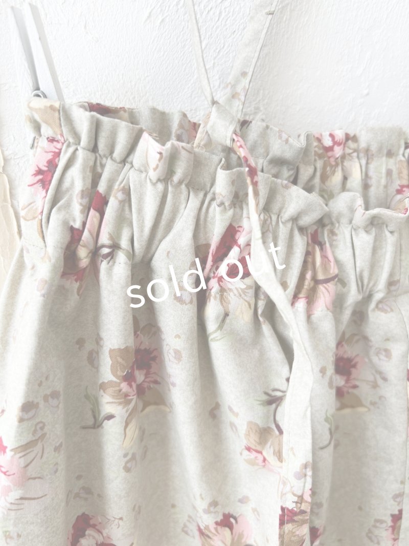画像9: MARCHE' DE SOEUR／ピエロパンツ・グレージュピンクローズ (9)