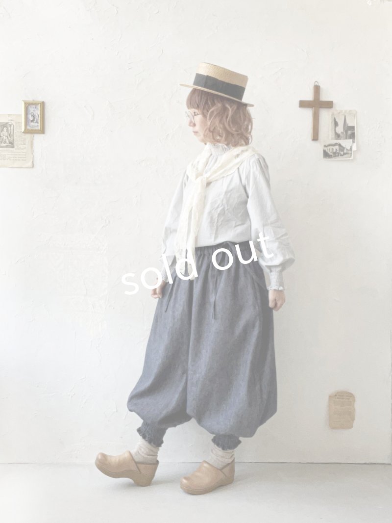 画像14: MARCHE' DE SOEUR／ピエロパンツ・デニム (14)