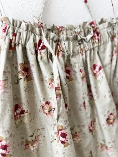 画像2: MARCHE' DE SOEUR／ピエロパンツ・グレージュピンクローズ